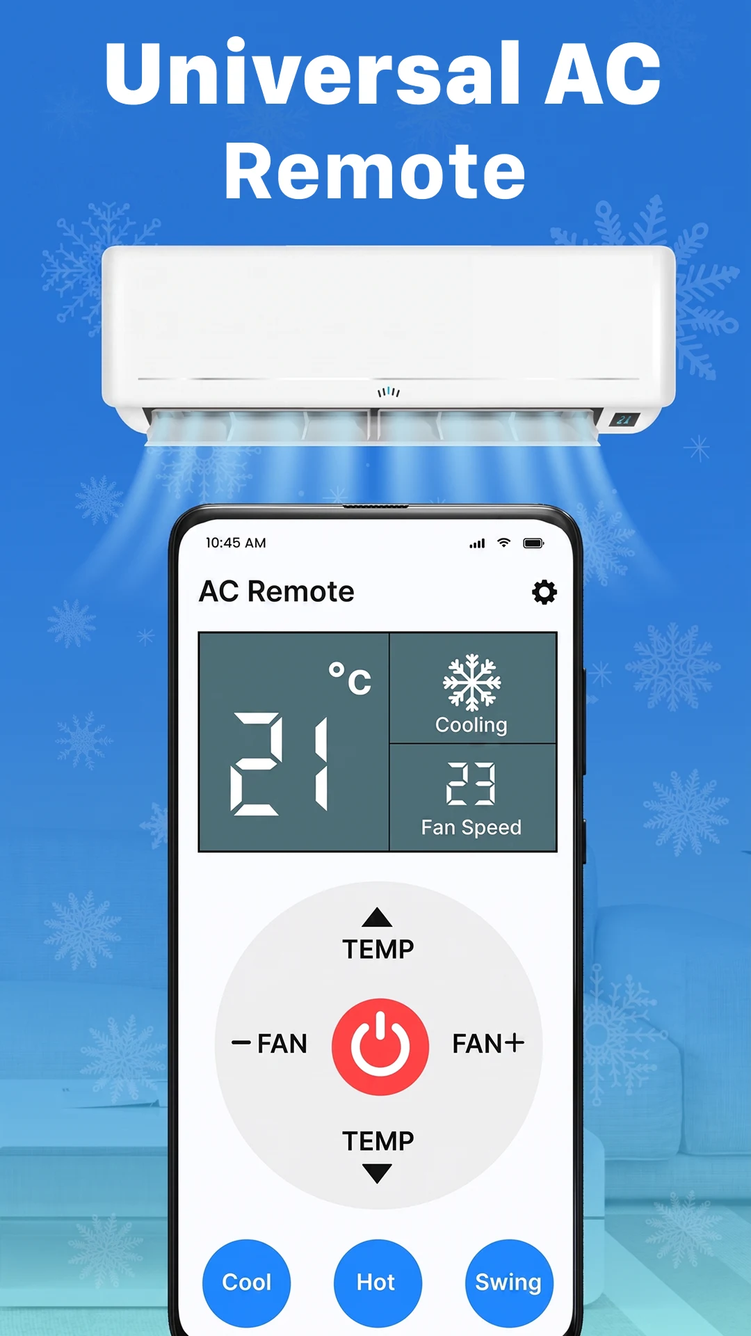 Universal AC Remote Control screenshot